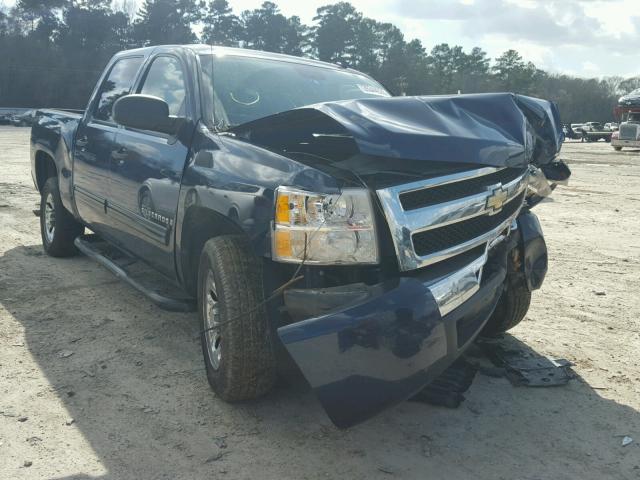 3GCEC13CX9G135407 - 2009 CHEVROLET SILVERADO BLUE photo 1