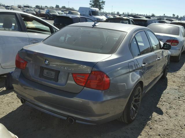 WBAPN7C57BA950088 - 2011 BMW 335 D SILVER photo 4