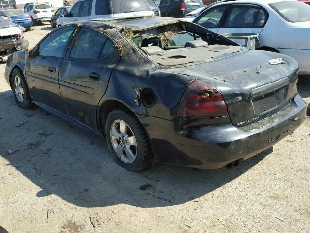 2G2WS522751189388 - 2005 PONTIAC GRAND PRIX BLACK photo 3