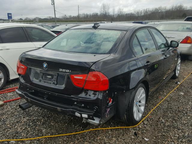 WBAPH7C55BE851690 - 2011 BMW 328 I BLACK photo 4