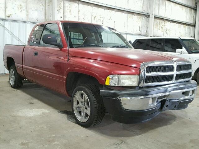 3B7HC13Y2WG203347 - 1998 DODGE RAM 1500 MAROON photo 1