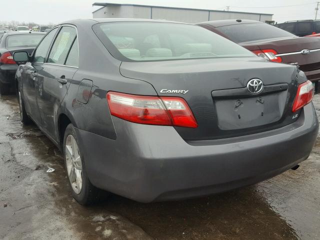 4T1BE46K77U642420 - 2007 TOYOTA CAMRY NEW GRAY photo 3