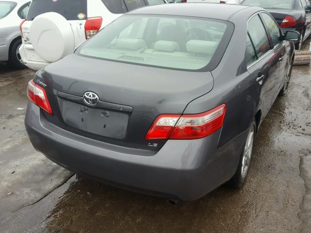 4T1BE46K77U642420 - 2007 TOYOTA CAMRY NEW GRAY photo 4