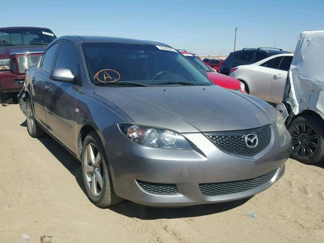 JM1BK32F361471519 - 2006 MAZDA 3 I GRAY photo 1