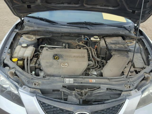 JM1BK32F361471519 - 2006 MAZDA 3 I GRAY photo 7