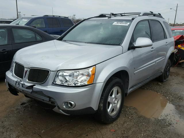 2CKDL63F266093432 - 2006 PONTIAC TORRENT SILVER photo 2