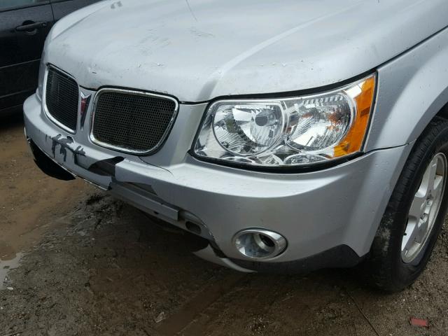 2CKDL63F266093432 - 2006 PONTIAC TORRENT SILVER photo 9