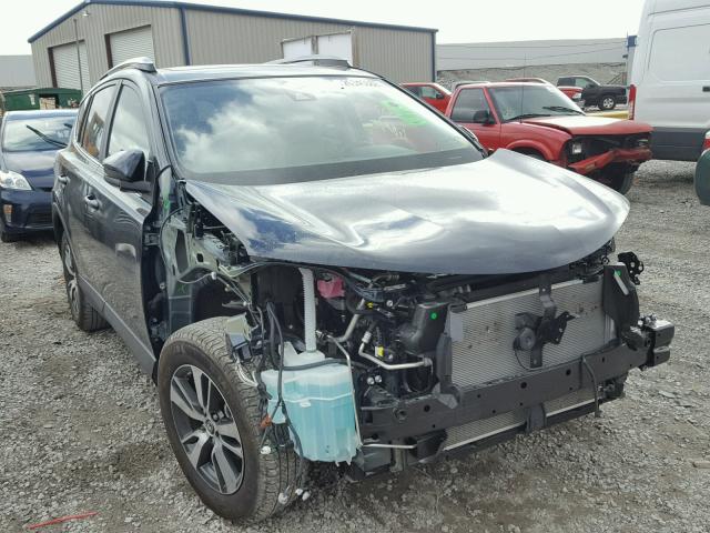 JTMWFREV9HD099570 - 2017 TOYOTA RAV4 XLE BLUE photo 1