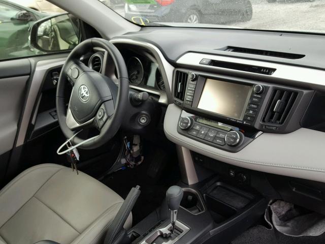 JTMWFREV9HD099570 - 2017 TOYOTA RAV4 XLE BLUE photo 9