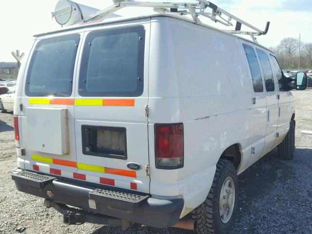 1FTSE34LX8DA28716 - 2008 FORD ECONOLINE WHITE photo 4