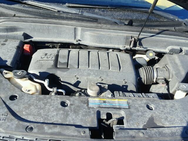 1GKEV23D19J207297 - 2009 GMC ACADIA SLT მუქწითელი ფოტო 7