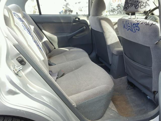 2HGEJ6678VH533390 - 1997 HONDA CIVIC LX SILVER photo 6