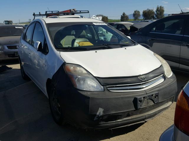 JTDKB20U473294500 - 2007 TOYOTA PRIUS WHITE photo 1