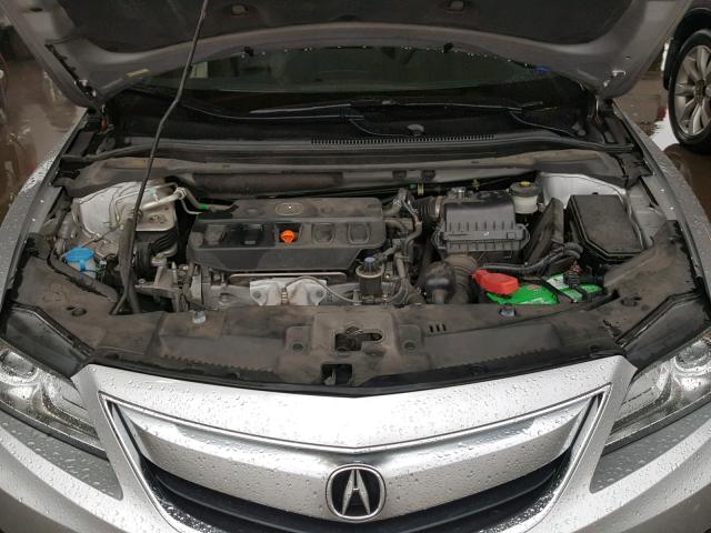 19VDE1F36EE011747 - 2014 ACURA ILX 20 SILVER photo 7