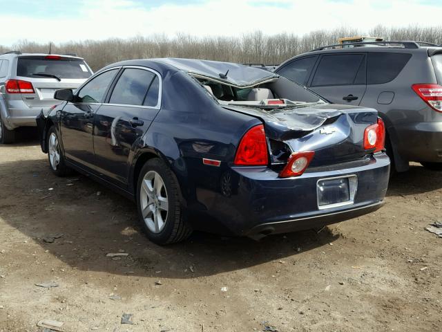 1G1ZB5EB6A4106836 - 2010 CHEVROLET MALIBU LS 蓝色 照片 3