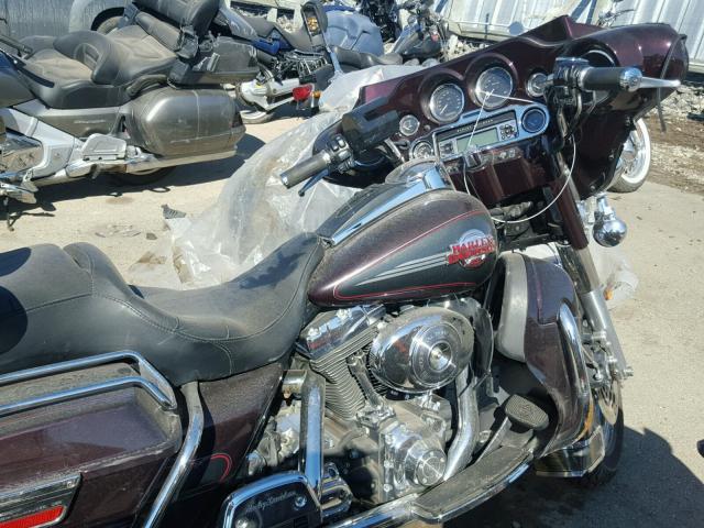 1HD1FCW166Y670908 - 2006 HARLEY-DAVIDSON FLHTCUI BURGUNDY photo 5