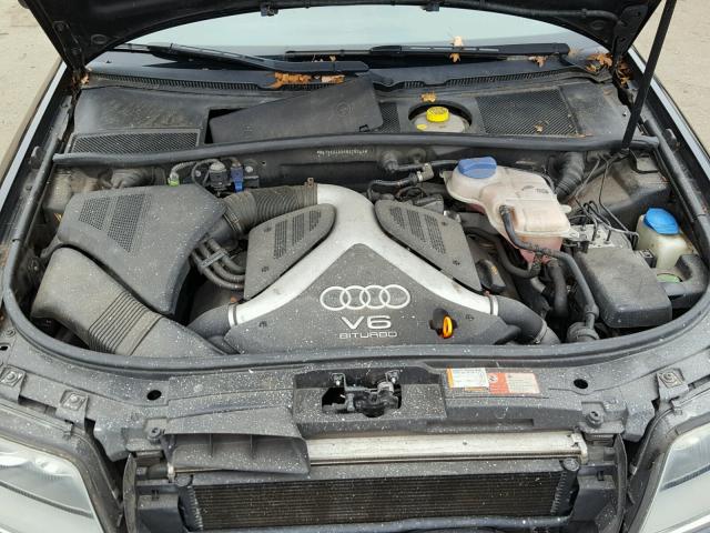 WA1YD64B65N026046 - 2005 AUDI ALLROAD BLACK photo 7