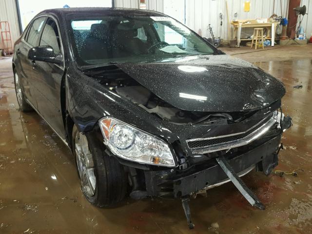 1G1ZH57B29F248032 - 2009 CHEVROLET MALIBU 1LT BLACK photo 1