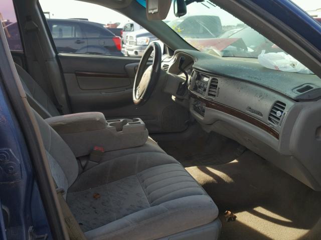 2G1WF52K939128020 - 2003 CHEVROLET IMPALA 蓝色 照片 5