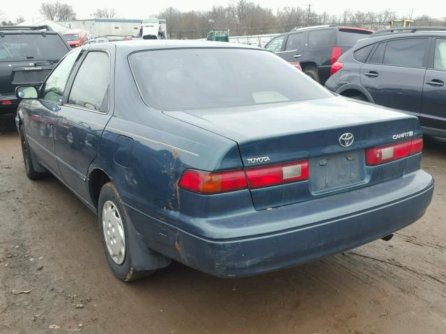 4T1BG22K1VU000793 - 1997 TOYOTA CAMRY CE GREEN photo 3