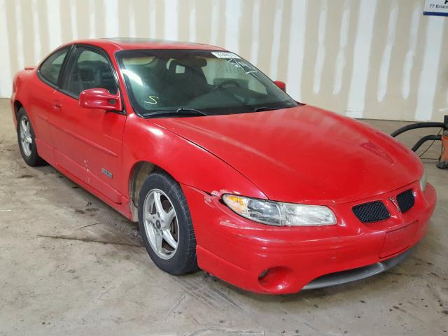 1G2WR1216XF222663 - 1999 PONTIAC GRAND PRIX RED photo 1