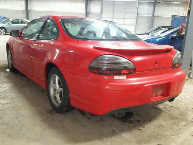 1G2WR1216XF222663 - 1999 PONTIAC GRAND PRIX RED photo 3
