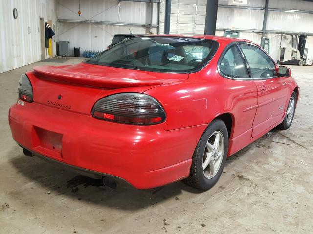 1G2WR1216XF222663 - 1999 PONTIAC GRAND PRIX RED photo 4