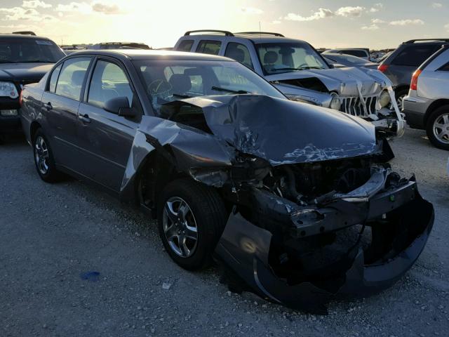 1G1ZS57F57F273444 - 2007 CHEVROLET MALIBU LS ნაცრისფერი ფოტო 1