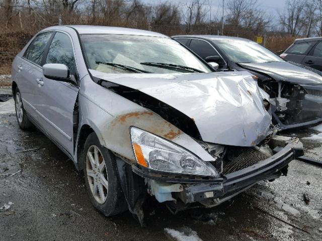 1HGCM56323A120625 - 2003 HONDA ACCORD LX SILVER photo 1