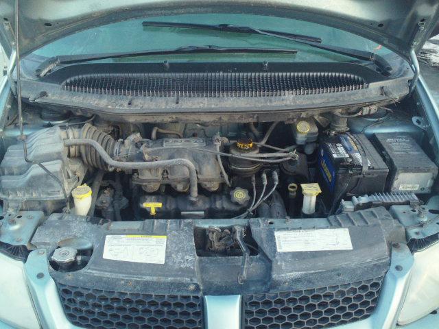 1D4GP24R83B248717 - 2003 DODGE GRAND CARA BLUE photo 7