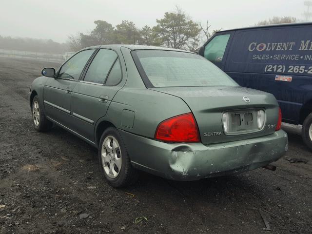 3N1CB51D35L585675 - 2005 NISSAN SENTRA 1.8 GREEN photo 3