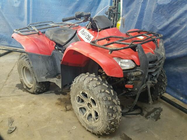 1HFTE3525C4500944 - 2012 HONDA TRX420 FM RED photo 1