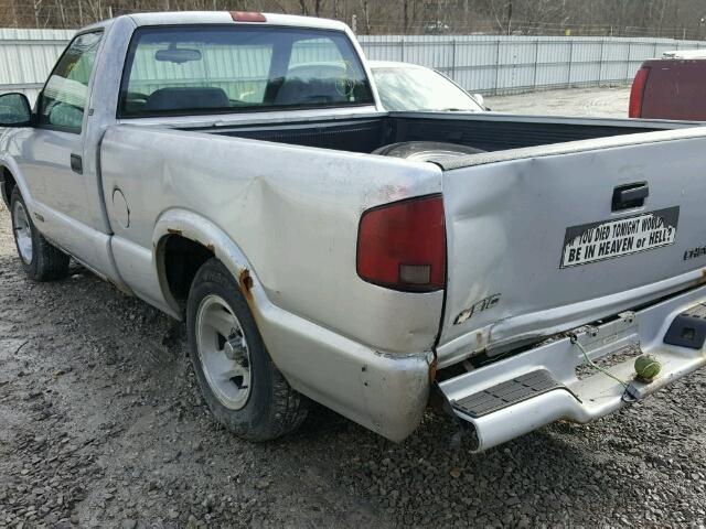 1GCCS1446V8165098 - 1997 CHEVROLET S TRUCK S1 SILVER photo 9