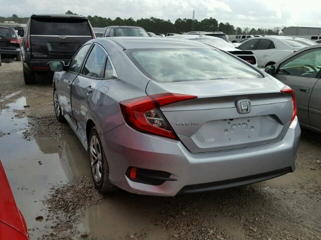 19XFC2F54HE038818 - 2017 HONDA CIVIC LX SILVER photo 3