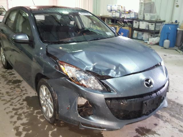 JM1BL1LP1D1779990 - 2013 MAZDA 3 I BLUE photo 9