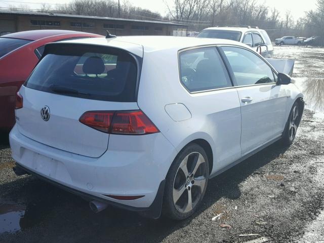 3VWTT7AU8GM010083 - 2016 VOLKSWAGEN GTI S/SE WHITE photo 4