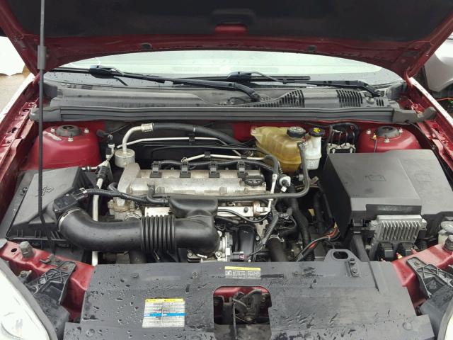 1G1ZS58F77F108252 - 2007 CHEVROLET MALIBU LS ბურგუნდია ფოტო 7