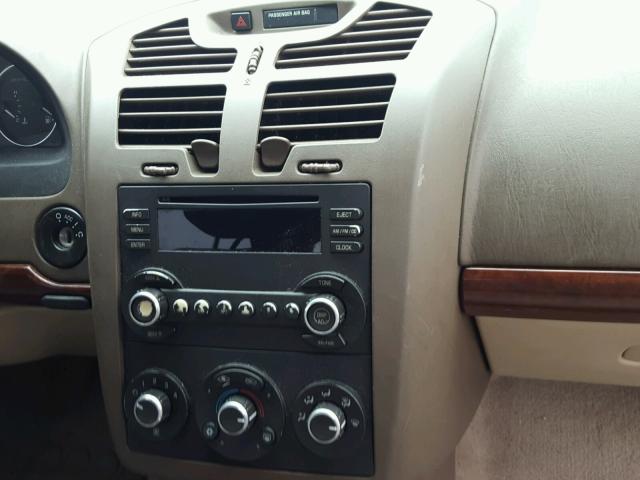 1G1ZS58F77F108252 - 2007 CHEVROLET MALIBU LS ბურგუნდია ფოტო 9