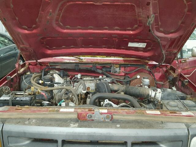 1FTEF14YXTLB39338 - 1996 FORD F150 RED photo 7