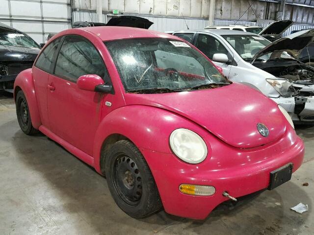 3VWCP21C52M412778 - 2002 VOLKSWAGEN NEW BEETLE 红色 照片 1