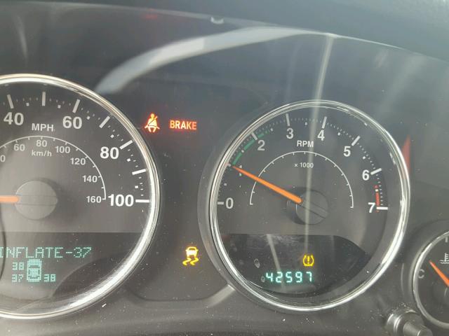 1C4AJWAG7EL214487 - 2014 JEEP WRANGLER S BLACK photo 8