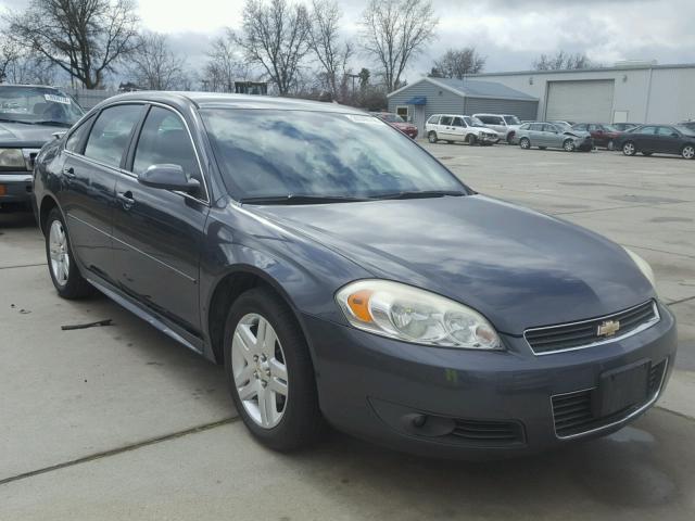 2G1WB5EN6A1243476 - 2010 CHEVROLET IMPALA LT BLACK photo 1