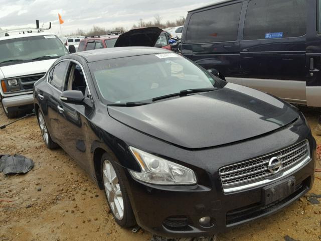 1N4AA51E89C854440 - 2009 NISSAN MAXIMA S BLACK photo 1