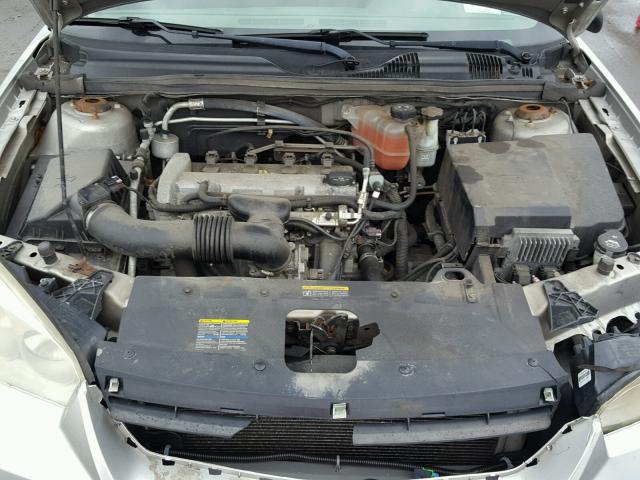 1G1ZS58F47F264202 - 2007 CHEVROLET MALIBU LS SILVER photo 7