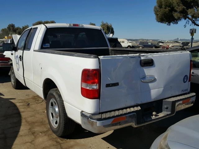 1FTRX12W67KC10210 - 2007 FORD F150 WHITE photo 3