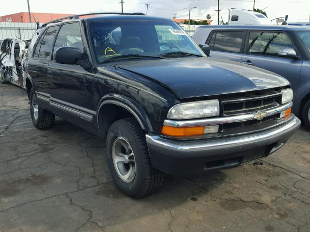 1GNCS13W112224002 - 2001 CHEVROLET BLAZER BLACK photo 1