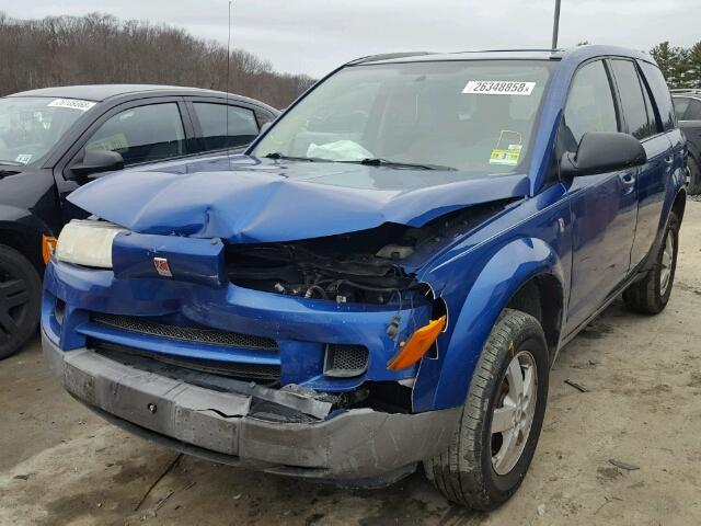 5GZCZ23D65S853655 - 2005 SATURN VUE BLUE photo 2