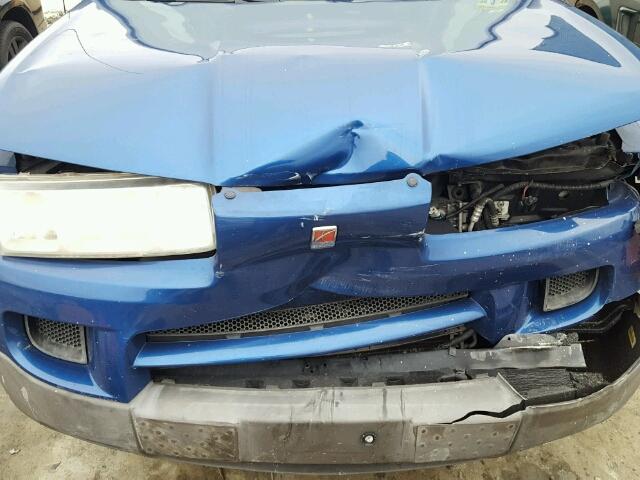 5GZCZ23D65S853655 - 2005 SATURN VUE BLUE photo 7