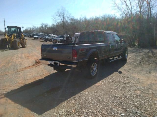 1FTSW31P64ED24793 - 2004 FORD F350 SRW S GRAY photo 10