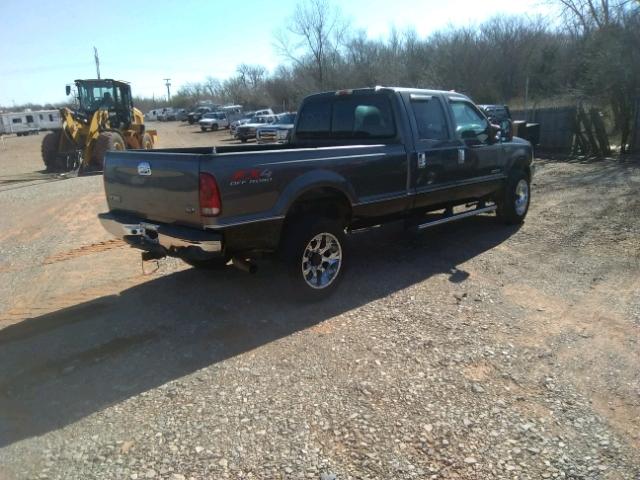 1FTSW31P64ED24793 - 2004 FORD F350 SRW S GRAY photo 4